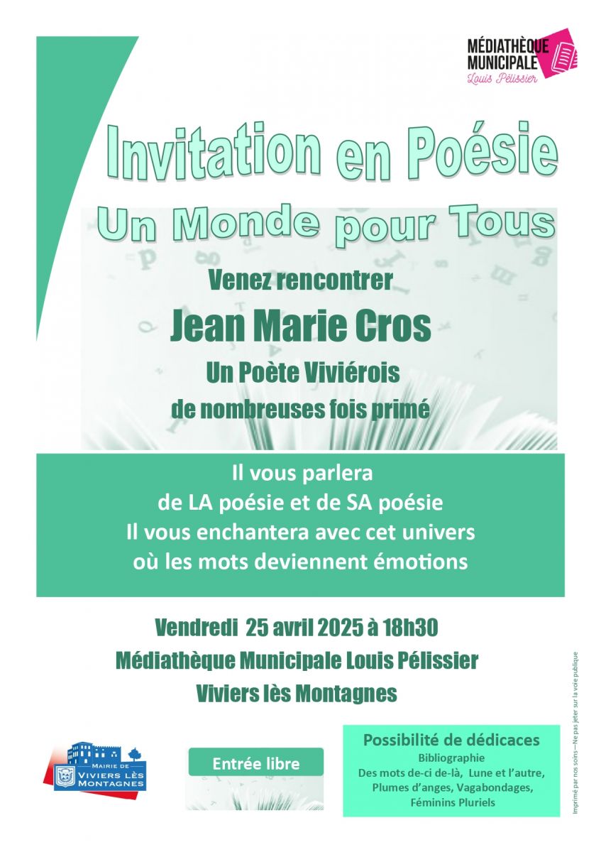 Invitation en Poésie