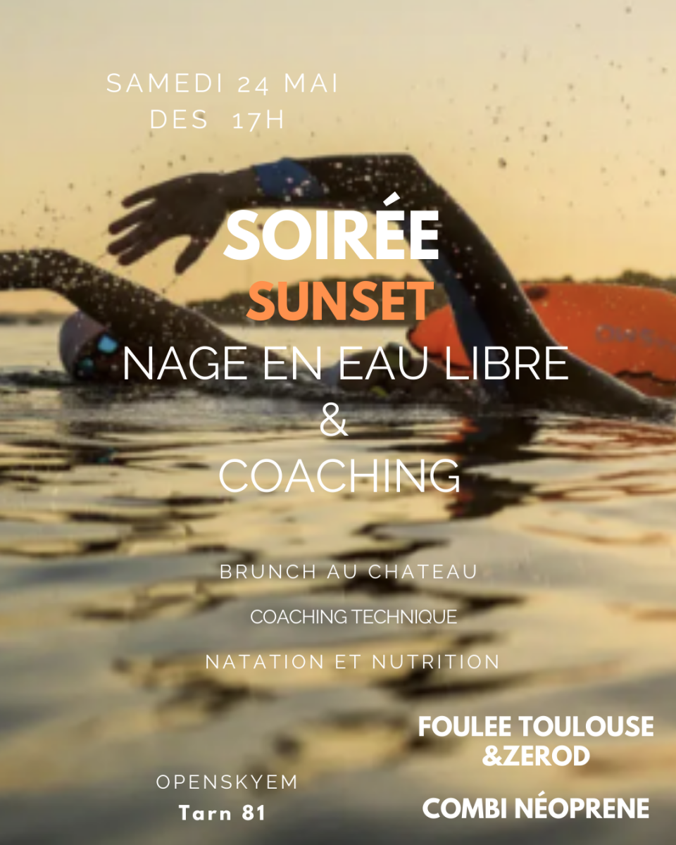 Soirée Eau libre Nage en lac