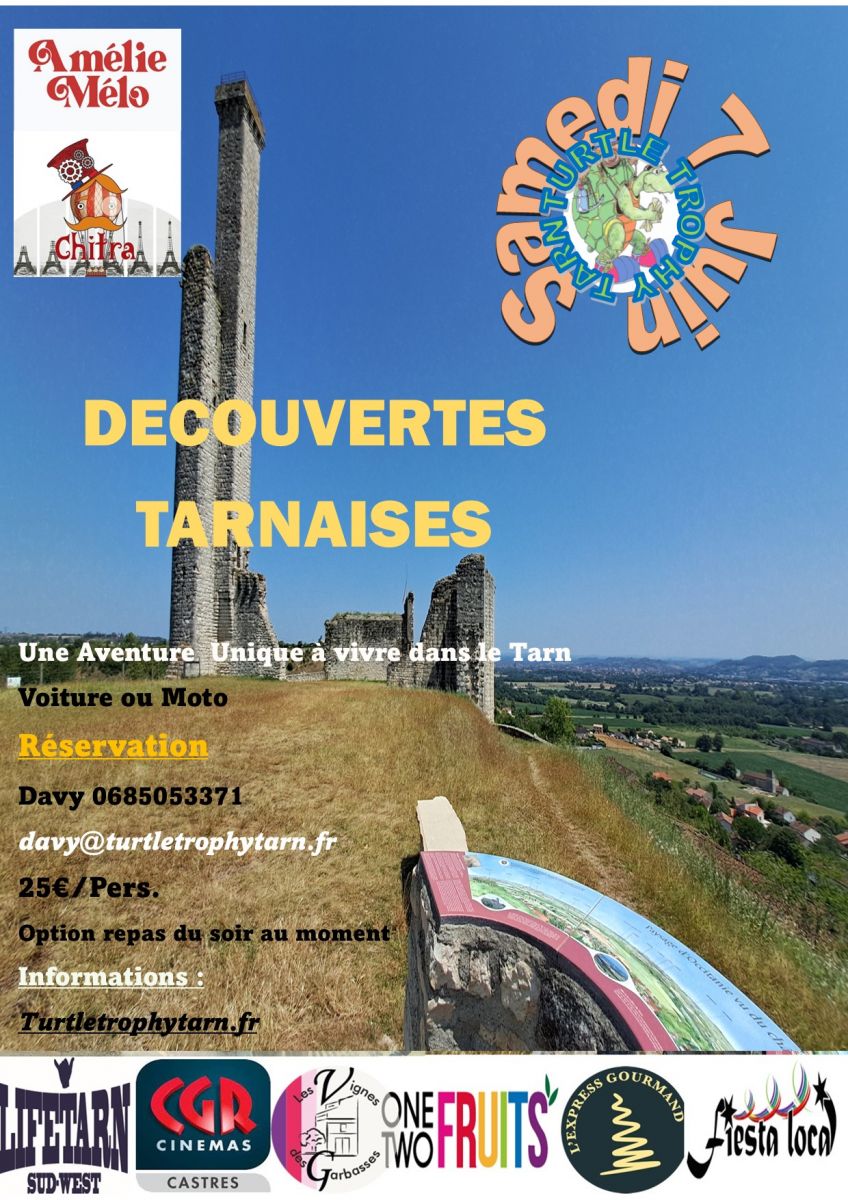 TURTLE TROPHY TARN DECOUVERTES TARNAISES