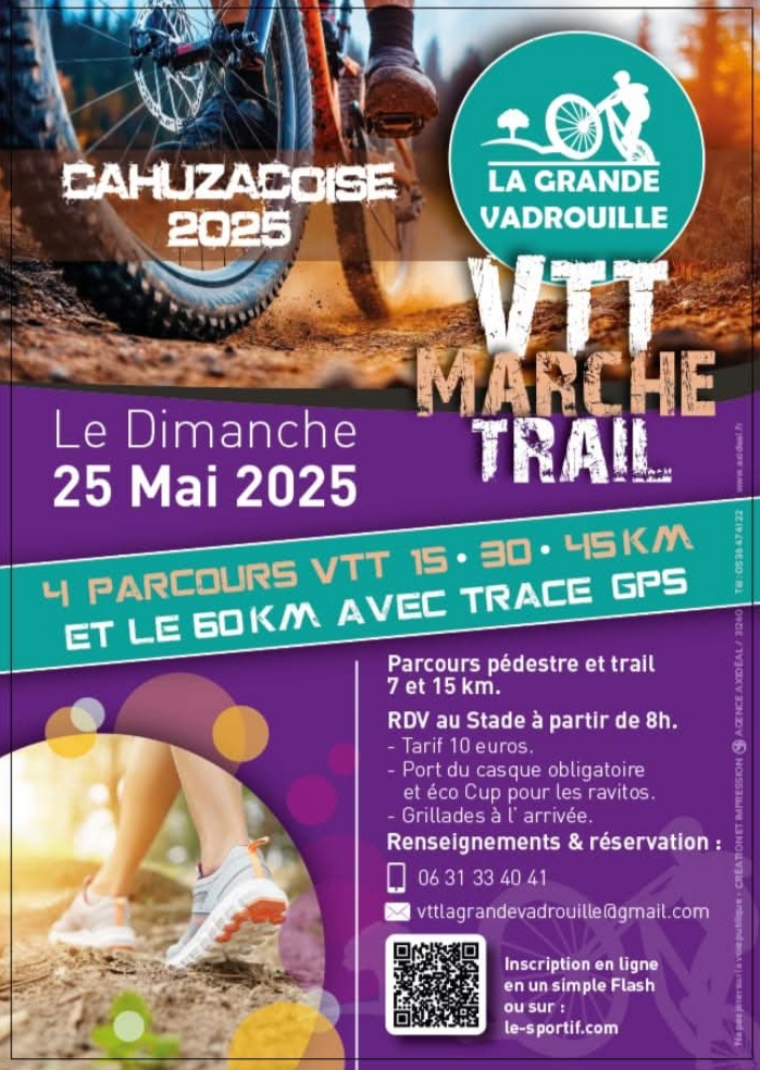 La Cahuzacoise en trottinette