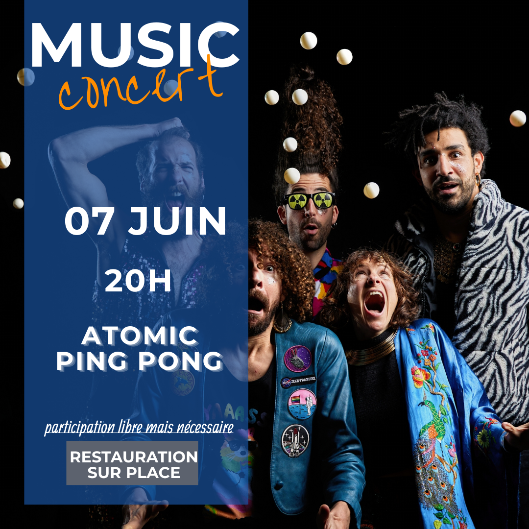 Concert "Atomic Ping Pong" à la Brasserie Auros
