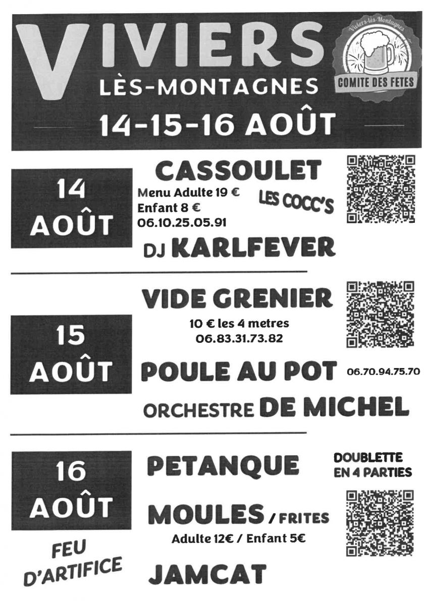 Viviers fait sa fête