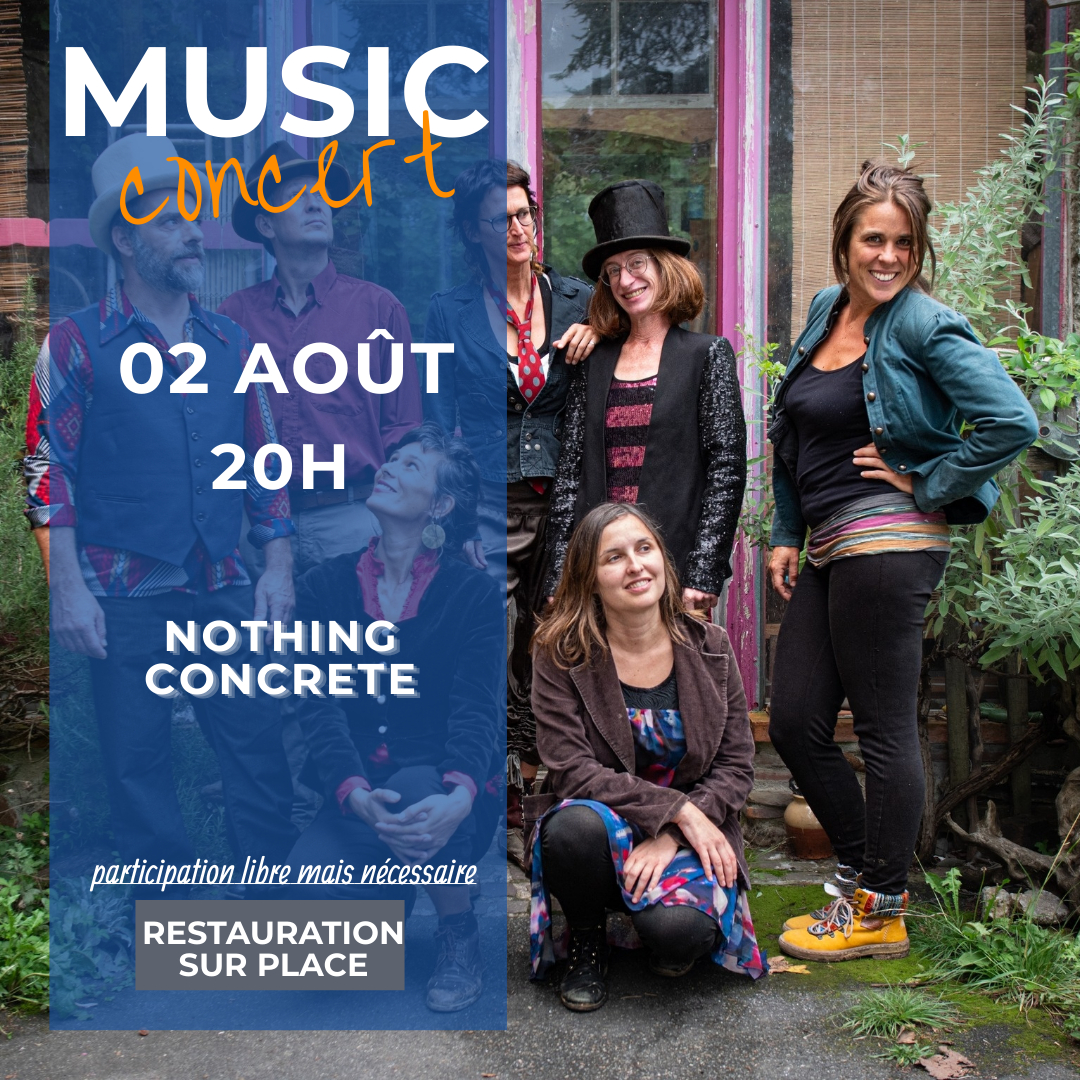 Concert Nothing Concrete, à la Brasserie Auros