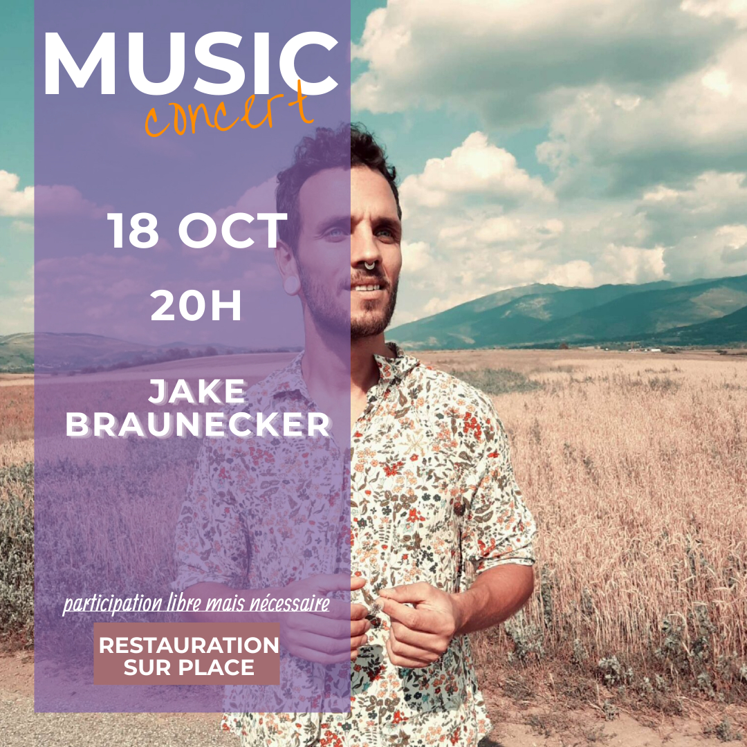 Jake Braunecker en live à la Brasserie Auros !