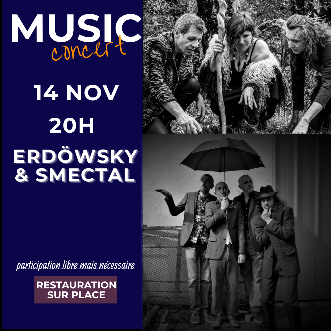 Live Erdöwsky & Smectal à la Brasserie Auros