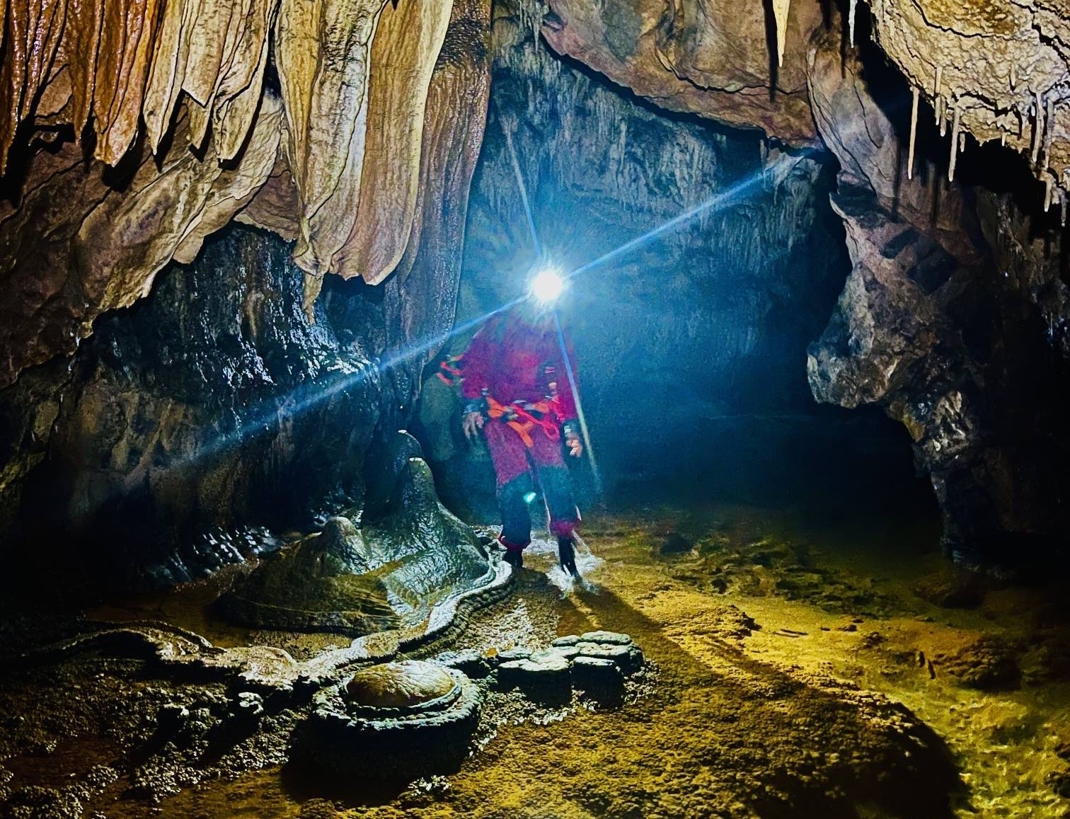 Sortie spéléologie