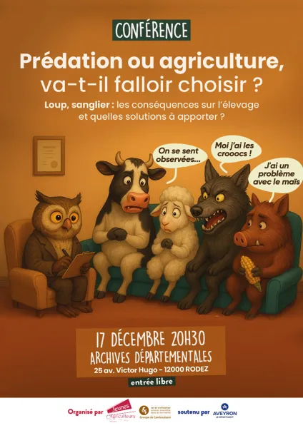Conférence : "Prédation ou agriculture, va-t-i ...