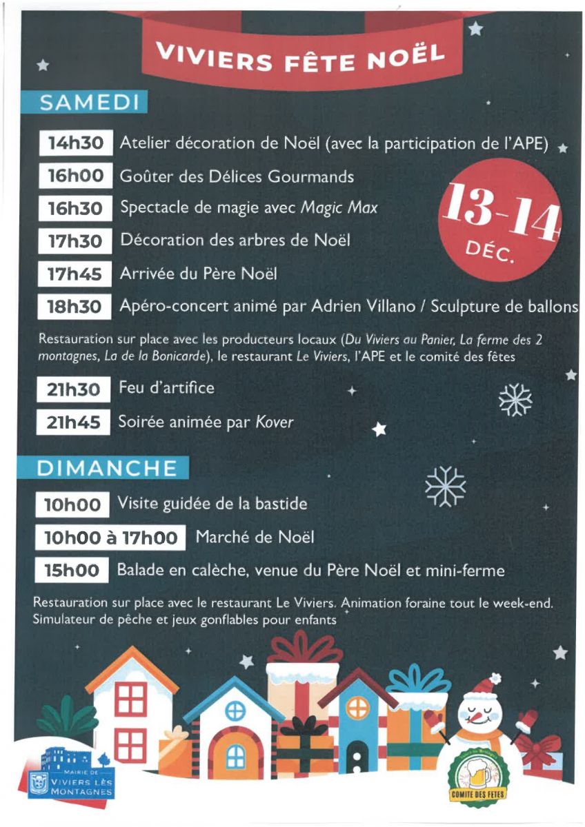 Viviers fête Noël