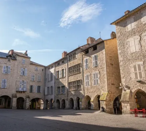 Visite sensorielle de Villefranche de Rouergue