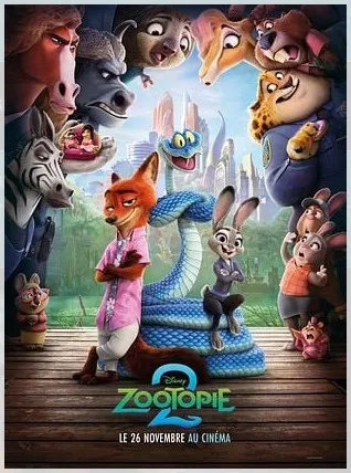 Cinéma : Zootopie 2