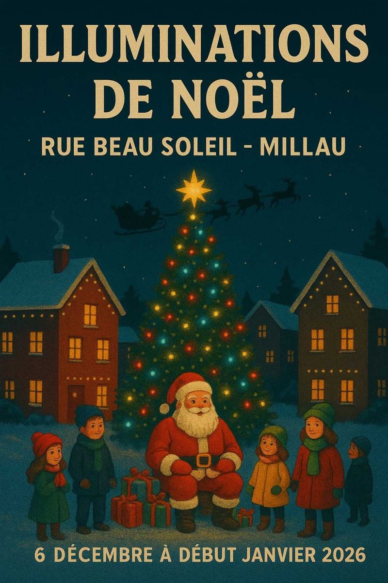 féérie de nöel 2025 de la rue beau soleil