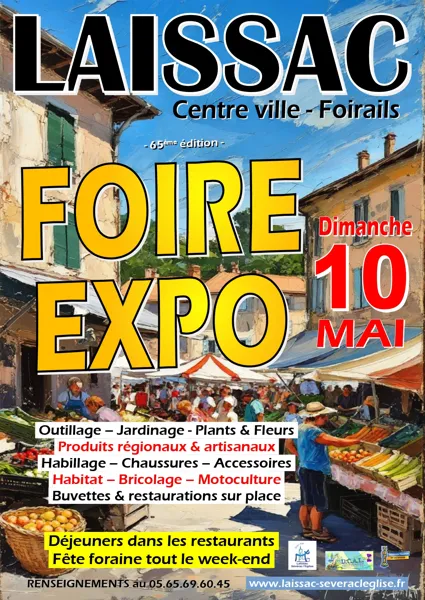 Grande Foire Annuelle de Laissac - 64ème édition