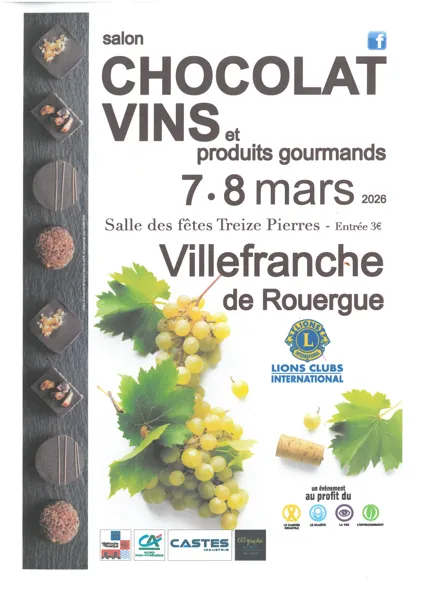 12ème Salon Chocolat, Vins et Produits Gourmands
