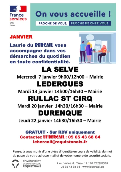 Itinérance France services - La selve -