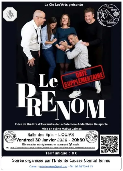 Théâtre - "Le Prénom"