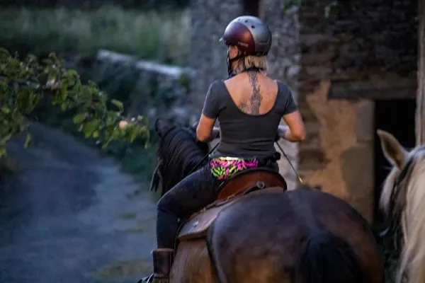 Rando équestre noctur ... - Crédit: La Ferme des Grandes Oreilles