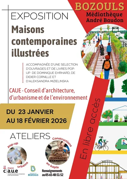 Exposition et ateliers "Maisons contemporaines ...