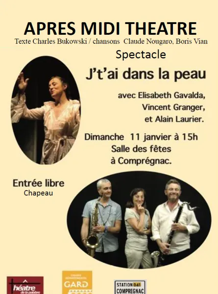 Spectacle " J't'ai dans la peau "