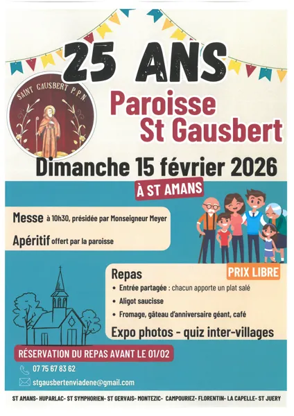 25 ans de la Paroisse