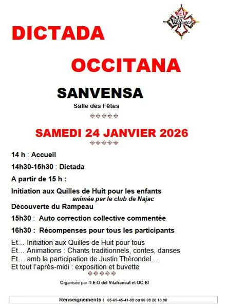 Après-midi occitane : dictada, jeux, chants, c ...