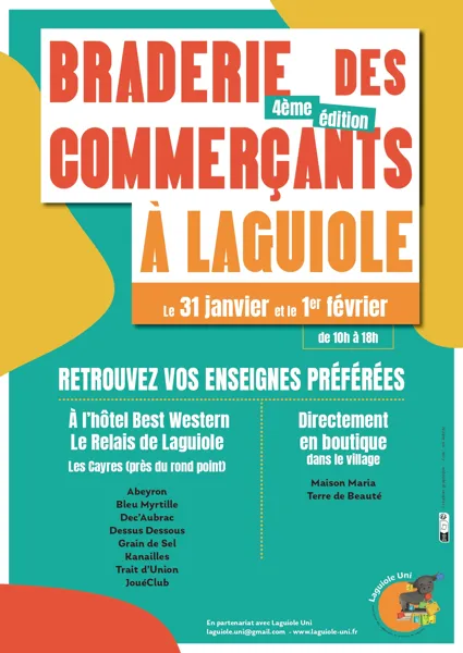 Braderie des commerçants