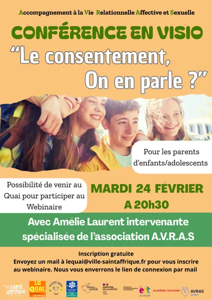 Conférence en Visio : "Le consentement, on en  ...