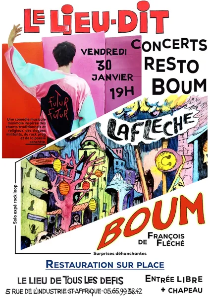 Concerts, Resto et Boum