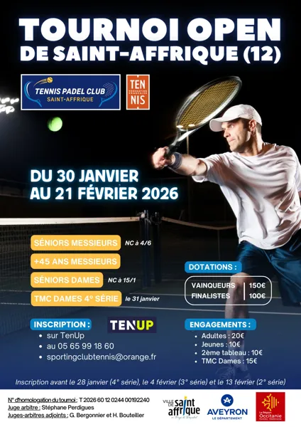 Tournoi Tennis Open