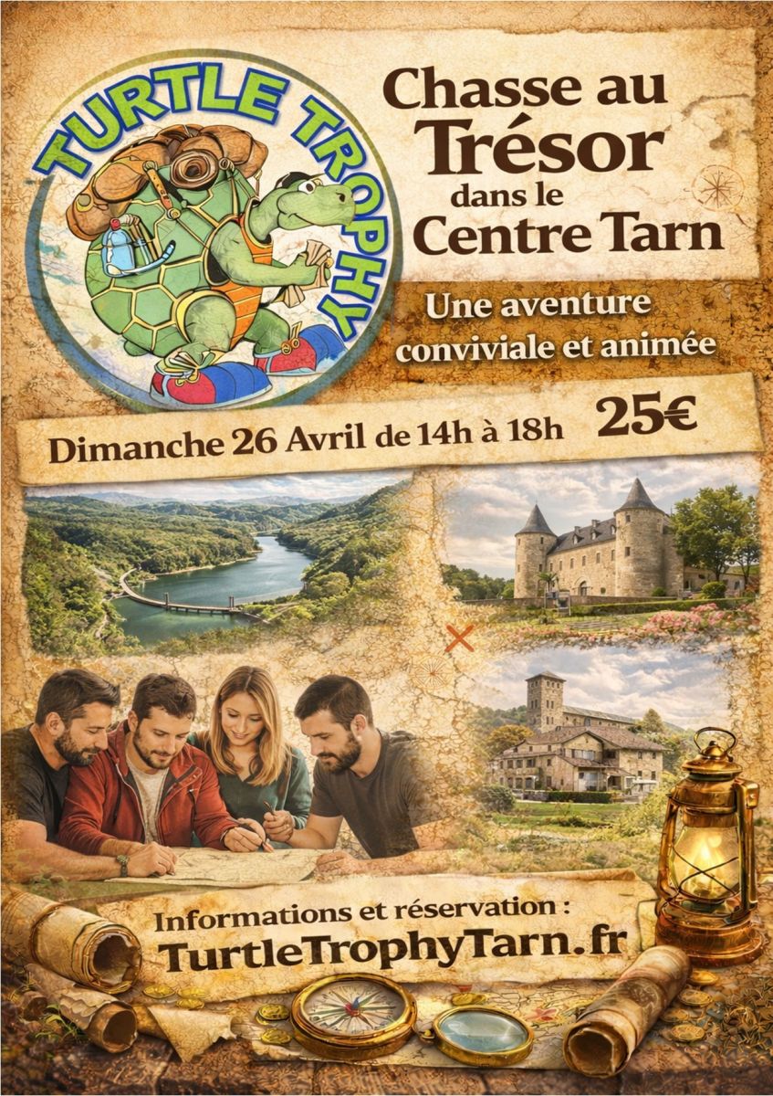 CHASSE AU TRESOR DANS LE CENTRE TARN