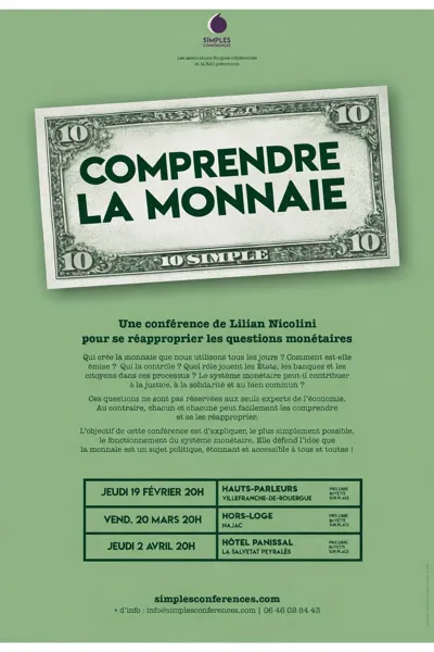 Conférence : comprendre la monnaie