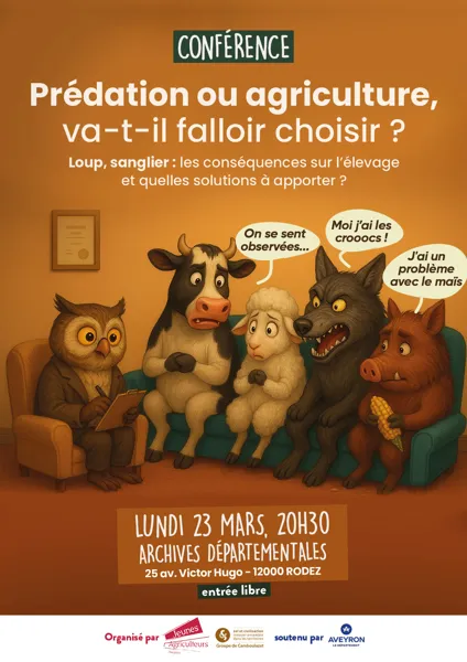 Conférence : Prédation ou Agriculture, va-t-il ...