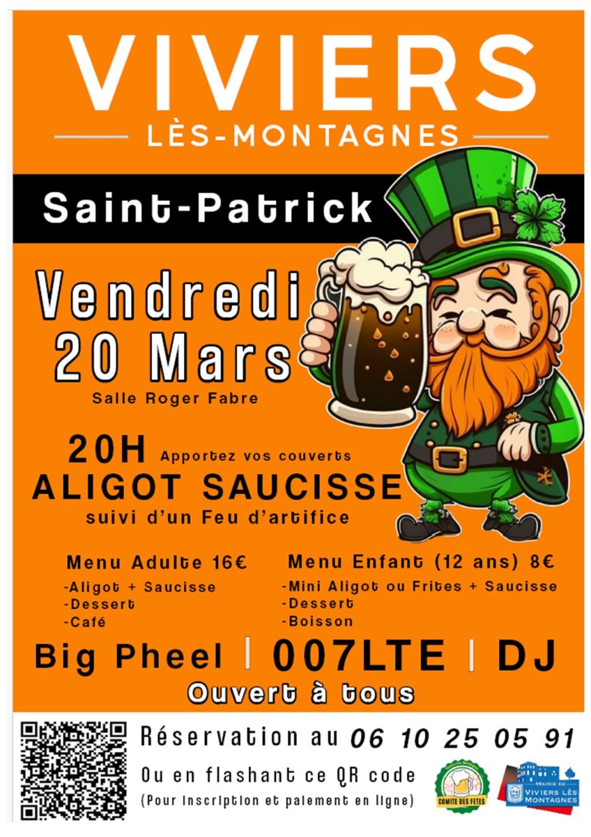 Viviers fait sa Saint Patrick