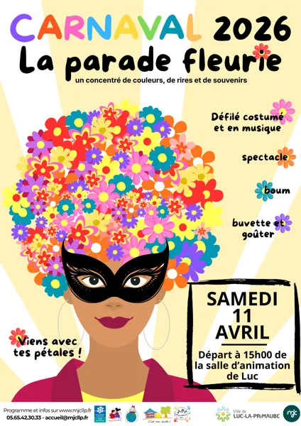 CARNAVAL : La parade fleurie