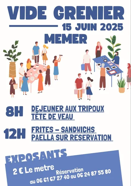 Vide-greniers à Mémer