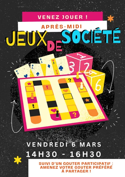Après-midi Jeux de société à la médiathèque de ...