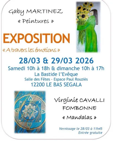 Exposition « À travers les émotions » à La Bas ...