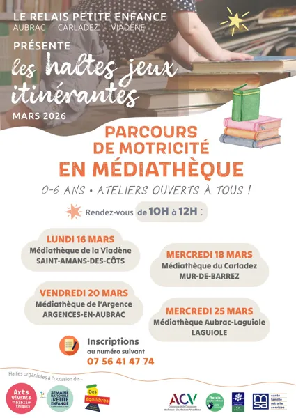 Halte jeux du Relais Petite Enfance à Laguiole