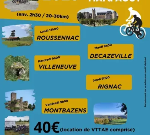 Randonnée accompagnée à VTTAE