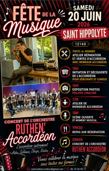 Fête de la musique autour de l'accordéon