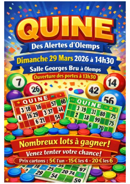 Quine les Alertes d'Olemps