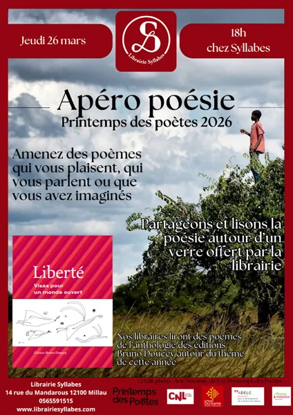 Apéro poésie "printemps des poètes "- librairi ...