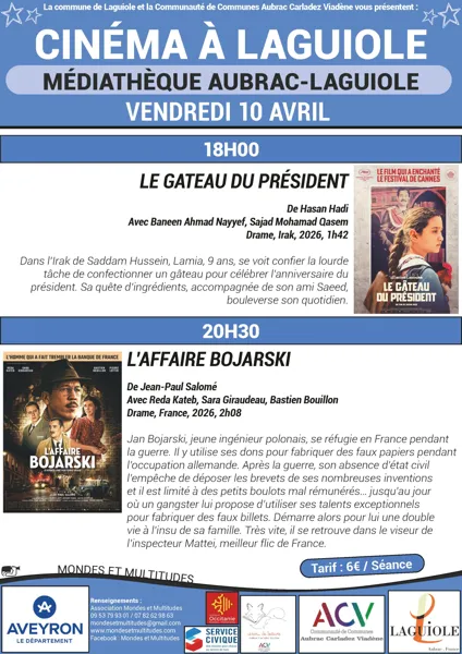 Cinéma : "Le gâteau du président" et "L'affair ...