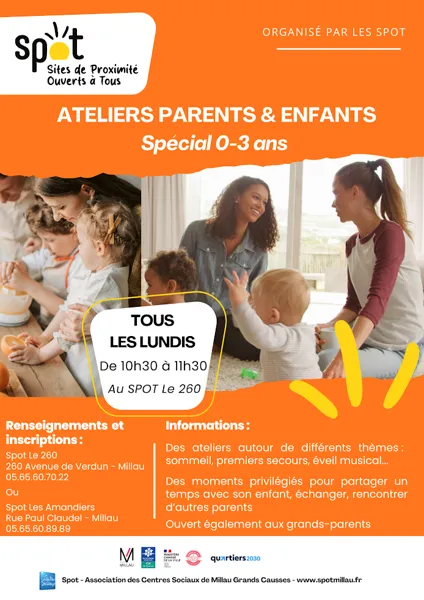 Atelier / animation pour les 0-3 ans avec leur ...