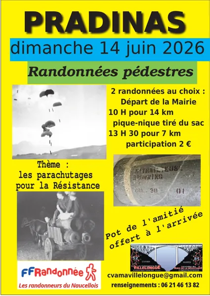 Randonnées pédestres : les parachutages pour l ...