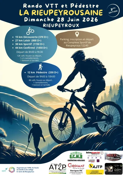 Rando VTT et pédestre "La Rieupeyrousaine"