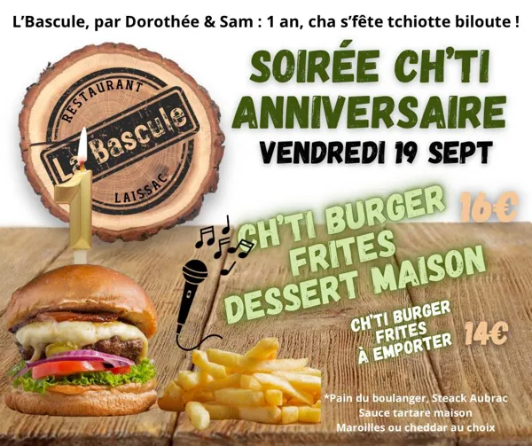 Soirée guinguette à la Bascule