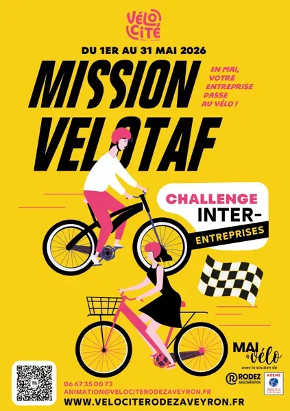 Mission Vélotaf : Cha ... - Crédit: Mission Vélotaf : challenge inter-entreprises
