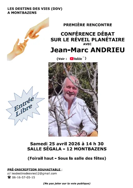 Conférence, débat sur le réveil planétaire