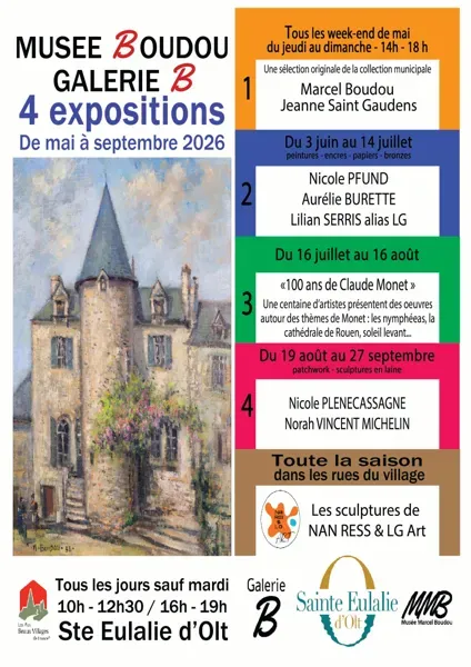Expos de rue à Sainte ... - Crédit: Expos de rue à Sainte Eulalie d'Olt