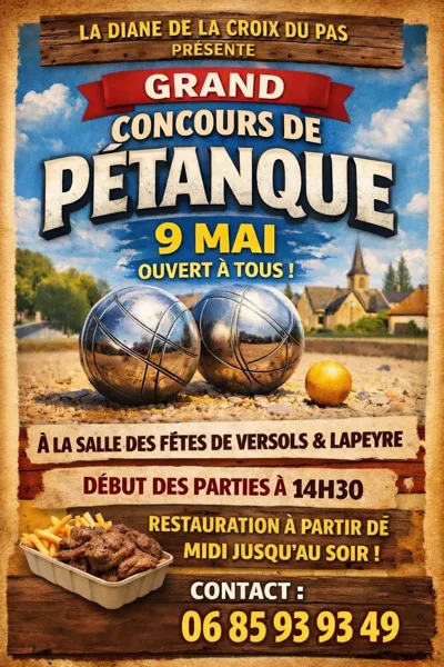 Grand concours de Pétanque